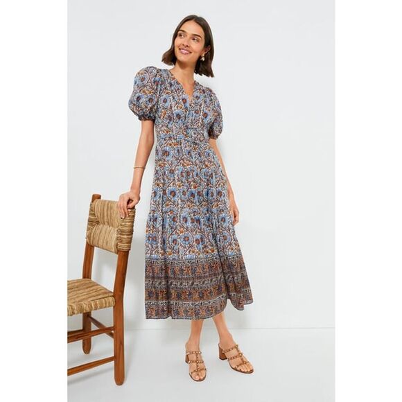ULLA JOHNSON
Ilana Dress in Caspia US0 - Picture 2 of 12